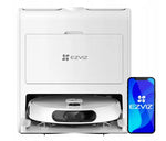 EZVIZ RS2 — робот-камера-пылесос, площадь уборки 300 м² на одной зарядке + влажная уборка с вращающимися щетками + голосовое управление
