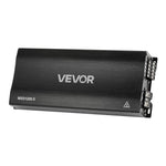 VEVOR 5 kanālu automašīnas audio pastiprinātājs, tiltojams daudzkanālu Class D stereo pastiprinātājs ar maksimālo jaudu 4 × 100 W pie 4 Ω / 4 × 200 W pie 2 Ω + 1 × 1000 W pie 2 Ω / 1 × 500 W pie 4 Ω, auto pastiprinātājs transportlīdzekļiem