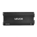 VEVOR 5 kanālu automašīnas audio pastiprinātājs, tiltojams daudzkanālu Class D stereo pastiprinātājs ar maksimālo jaudu 4 × 100 W pie 4 Ω / 4 × 200 W pie 2 Ω + 1 × 1000 W pie 2 Ω / 1 × 500 W pie 4 Ω, auto pastiprinātājs transportlīdzekļiem