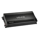VEVOR 5 kanālu automašīnas audio pastiprinātājs, tiltojams daudzkanālu Class D stereo pastiprinātājs ar maksimālo jaudu 4 × 100 W pie 4 Ω / 4 × 200 W pie 2 Ω + 1 × 1000 W pie 2 Ω / 1 × 500 W pie 4 Ω, auto pastiprinātājs transportlīdzekļiem