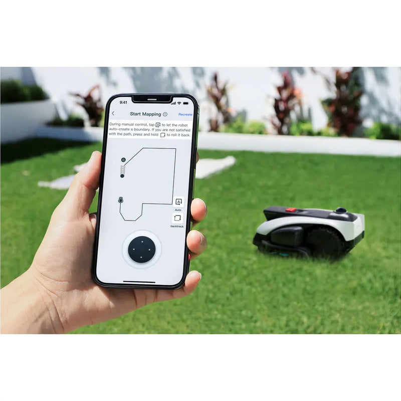 Iepriekšpasūtīšana_1200m²_Ecovacs robotizēts zāles pļāvējs GOAT O1200 LiDAR Pro