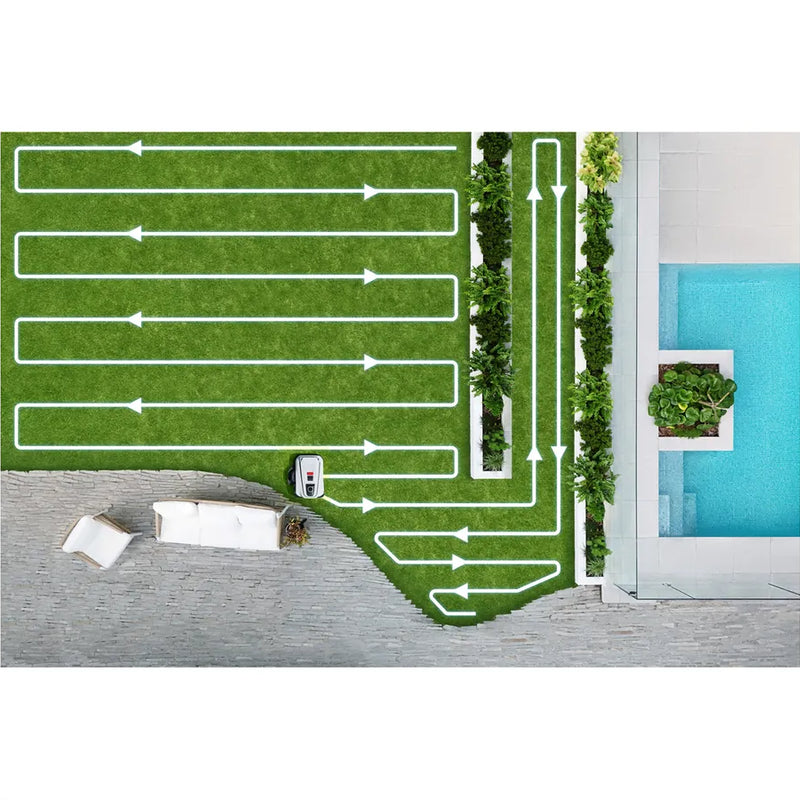 Iepriekšpasūtīšana_3000m²_Ecovacs robotizēts zāles pļāvējs GOAT A3000 LiDAR Pro