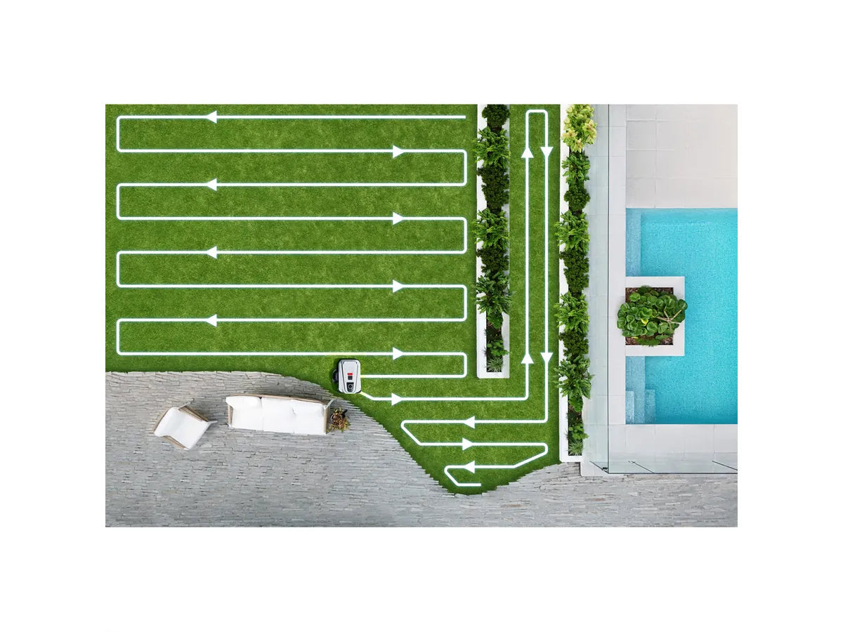 3000 m²_Ecovacs robotizēts zāles pļāvējs GOAT A3000 LiDAR Pro