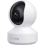 Reolink E Series E340 — внутренняя PTZ-камера с поддержкой 4K и Wi-Fi 6, функцией автоматического слежения, разрешением 8 Мп и слотом для карт microSD объемом до 512 ГБ