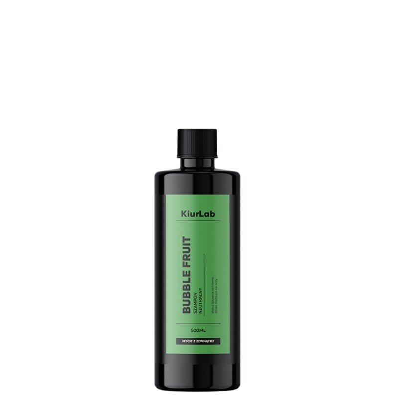 KIURLAB BUBBLE FRUIT SHAMPOO (pH Neutral) 500ml - Auto šampūns