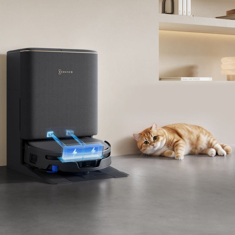 ECOVACS DEEBOT T90S PRO OMNI robots putekļsūcējs ar mazgāšanu