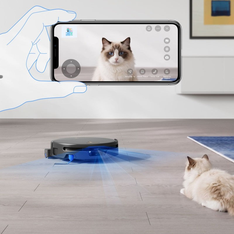 ECOVACS DEEBOT T90S PRO OMNI robots putekļsūcējs ar mazgāšanu