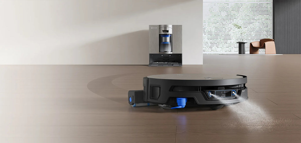 ECOVACS DEEBOT X12S OmniCyclone robots-putekļsūcējs ar mitro uzkopšanu