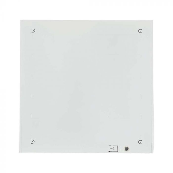 36W(3960Lm) LED панель 595x595x30mm(600x600mm), 2IN1, V-TAC, нейтральный белый свет 4000K, поставляется с блоком питания