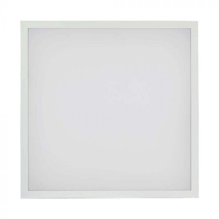 36W(3960Lm) LED panel 595x595mm(600x600mm), V-TAC, cold white light 6400K, complete with power supply unit