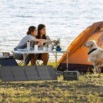 Portatīvā barošanas stacija EcoFlow RIVER 3 PLUS, 286Wh ietilpība un 600 W nominālā jauda.