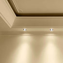 GU10 recessed frame/fixture, round, Ø81X40mm, recessed. Dimm. Ø63mm, black, 2 pcs, V-TAC