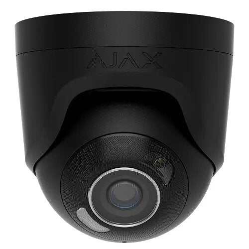 IP kamera Ajax TurretCam HL 8MP 2.8 mm — 8 MP, 2.8 mm objektīvs, melna