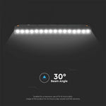 14W(1300Lm) LED SMART magnetic track light, V-TAC, DC:48V, IP20, black, 3IN1