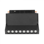 10W(900Lm) LED SMART magnetiline raidvalgusti, V-TAC, DC:48V, IP20, must, 3IN1