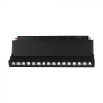 10W(900Lm) LED SMART magnetiline raidvalgusti, V-TA, IP20, must, 3IN1