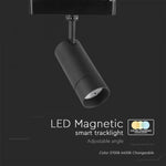 8W (700Lm) LED SMART magnetiline raidvalgusti, V-TAC, DC:48V, IP20, 3IN1