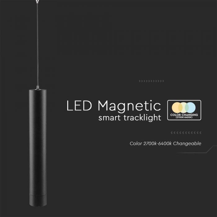 8W (700Lm) LED SMART rajavalgusti, V-TAC, DC:48V, IP20, 3IN1