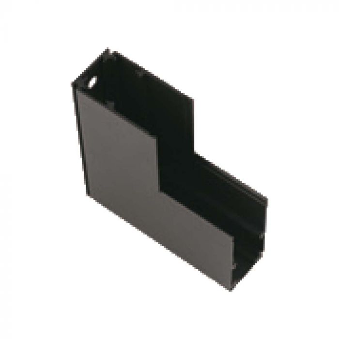 L virsapmetuma sliežu vertikālais savienojums