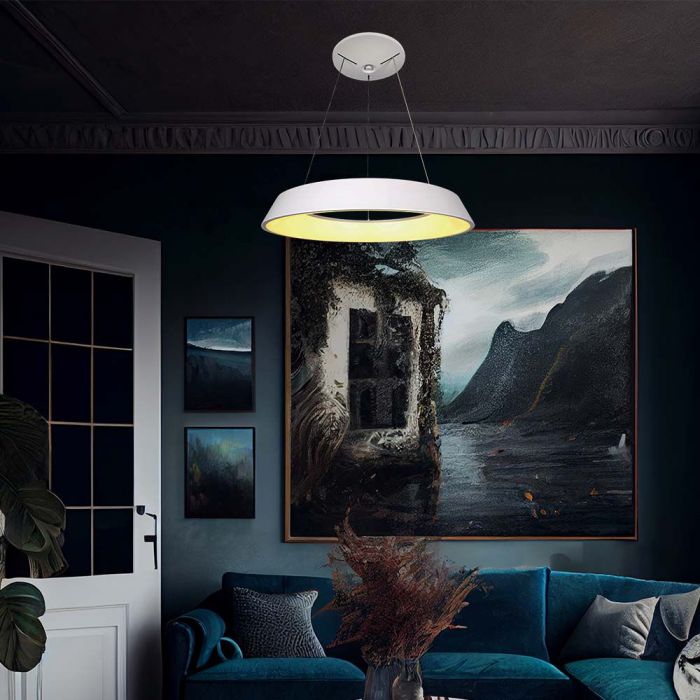 Потолочный светильник 48W(5000Lm) LED TRIAC с регулировкой яркости, IP20, V-TAC, теплый белый свет 3000K