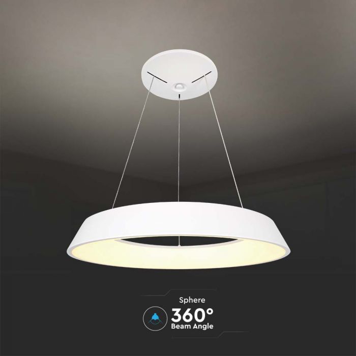 48W(5000Lm) LED TRIAC dimmable ceiling luminaire, IP20, V-TAC, neutral white 4000K