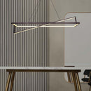 45W(4470Lm) LED TRIAC dizaina gaismeklis, V-TAC, IP20, melns, dimmējams, 1140x160x1580mm, silti balta gaisma 3000K