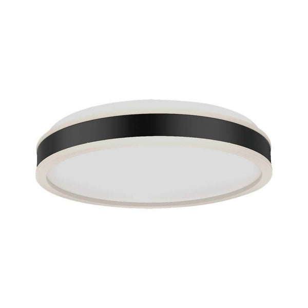 38W(4050Lm) LED ceiling light, V-TAC, round, with black finish, neutral white light 4000L