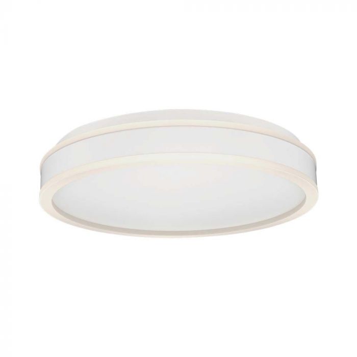 38W(4050Lm) LED ceiling luminaire, V-TAC, round, white finish, neutral white 4000K