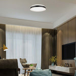 38W(4050Lm) LED-takarmatur, V-TAC, rund, svart finish, neutralvit 4000K