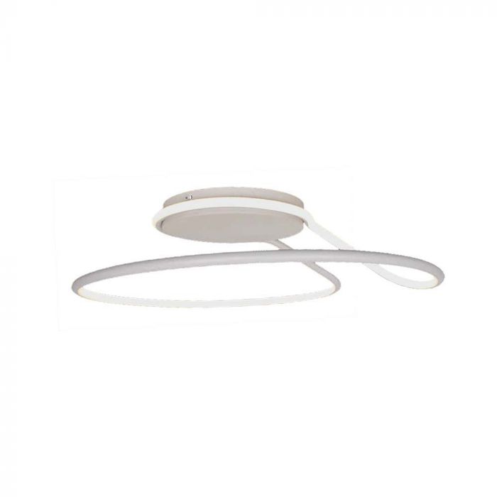 SUPERACTION_54W(5330Lm) дизайнерский светильник LED TRIAC, V-TAC, IP20, диммируемый, белый, 530x210x200mm, нейтральный белый 4000K