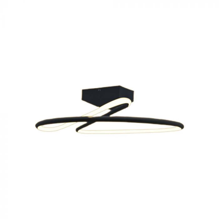 SUPERACTION_20W(2130Lm) LED disainvalgusti, V-TAC, IP20, must, 250x130mm, neutraalne valge 4000K