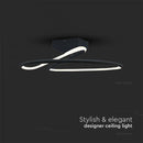 SUPERACTION_20W(2130Lm) LED disainvalgusti, V-TAC, IP20, must, 250x130mm, neutraalne valge 4000K