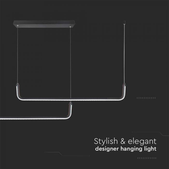 24W(2500Lm) LED lineaarne laevalgusti, IP20, V-TAC, neutraalne valge 4000K0