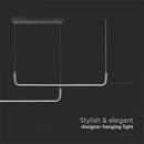 24W(2500Lm) LED lineaarne laevalgusti, IP20, V-TAC, neutraalne valge 4000K0