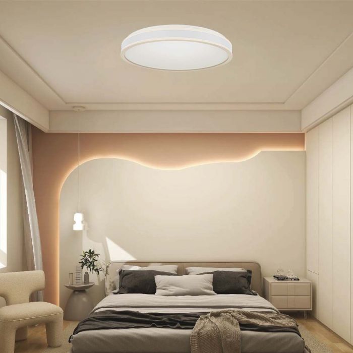 18W(1280Lm) LED-kupolarmatur, V-TAC, IP20, ljuskällor, neutralvit 4000K