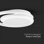 24W(2560Lm) LED-designarmatur, V-TAC, IP20, vit, 310x60mm, neutralvit 4000K