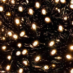 Ziemassvētku LED virtene 200 LED, 10 m, silti balta, IP44