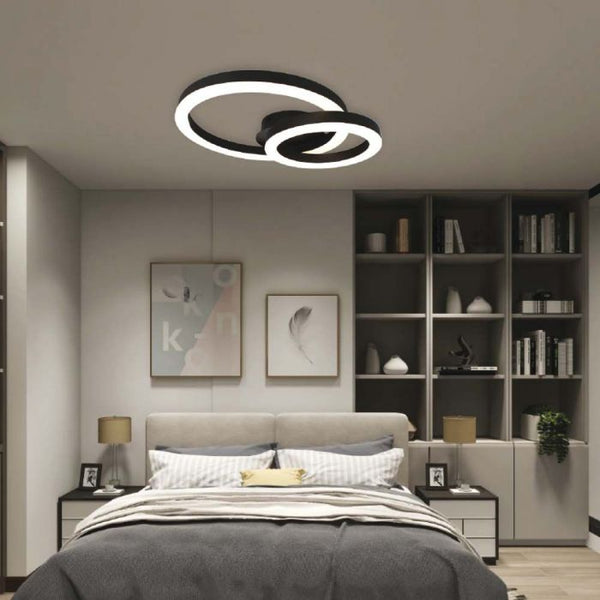 20W(2130Lm) LED design lamp, V-TAC, IP20, black, 450x300x105mm, warm white light 3000K