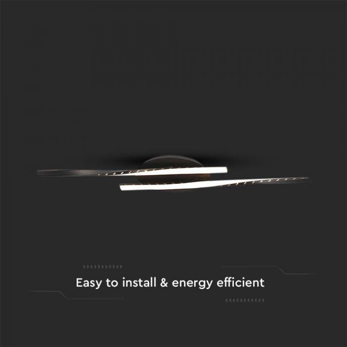 SUPERACTION_12W(1280Lm) LED design luminaire, IP20, V-TAC, white, dimmable, 520x60mm, warm white light 3000K