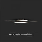 SUPERACTION_12W(1280Lm) LED disainvalgusti, IP20, V-TAC, valge, timmitav, 520x60mm, soe valge valgus 3000K