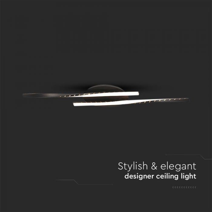 SUPERACTION_12W(1280Lm) LED design luminaire, IP20, V-TAC, white, dimmable, 520x60mm, warm white light 3000K