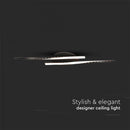 SUPERACTION_12W(1280Lm) LED design luminaire, IP20, V-TAC, white, dimmable, 520x60mm, warm white light 3000K