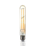 E27 6W(600Lm) LED-lampa Filament AMBER, T30, V-TAC, varmvitt ljus 2200K