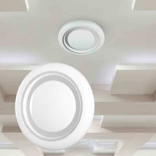 60W(4200Lm) LED dizaina apaļš kupola gaismeklis ar tālvadības pulti, V-TAC, IP20, balts, dimmējams, 3/1