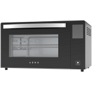 Elektriskā cepeškrāsns ar tilpumu 30L. 1600W jauda. 8 automātiskās gatavošanas programmas. 6 sildīšanas režīmi ar temperatūras regulēšanu no 38°C līdz 230°C.