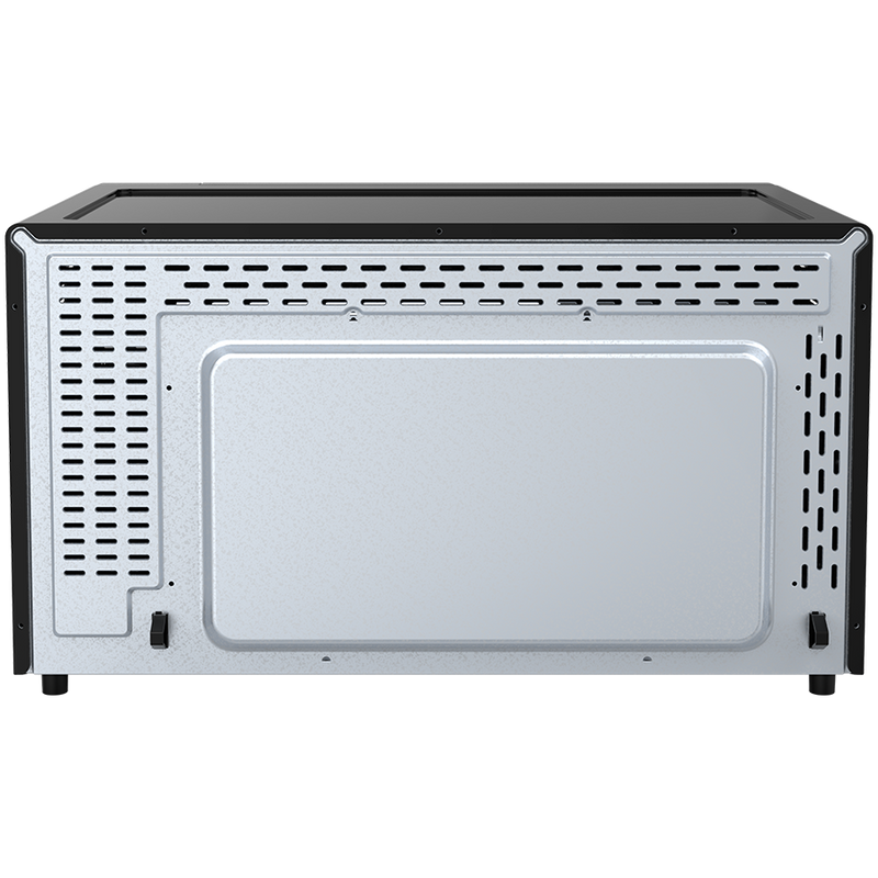 Elektriskā cepeškrāsns ar tilpumu 30L. 1600W jauda. 8 automātiskās gatavošanas programmas. 6 sildīšanas režīmi ar temperatūras regulēšanu no 38°C līdz 230°C.