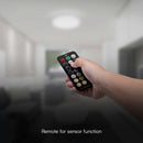 18W(1830Lm) LED dome luminaire, V-TAC SAMSUNG, IP44, round, white, with remote control, neutral white 4000K