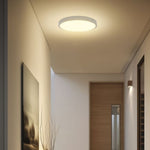 24W(2500Lm) LED kuppelvalgusti mikrolaineanduriga, V-TAC, IP44, ümmargune, valge, jaheda valge 6500K