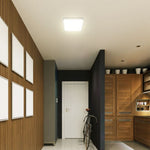 36W(3820Lm) LED dome luminaire with remote control, V-TAC SAMSUNG, IP44, square, white, neutral white 4000K