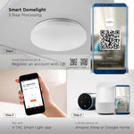 36W LED Gaismeklis 3600lm, saderīgs ar AMAZON ALEKSA&GOOGLE HOME: RGB+WW+CW+STARRY COVER, V-TAC